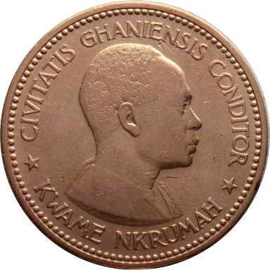 1 пенни 1958 г.