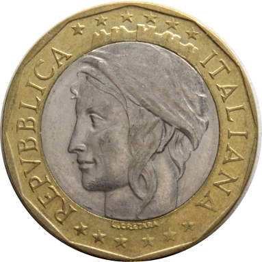 1000 лир 1998 г.