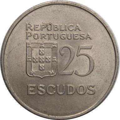 25 эскудо 1982 г.