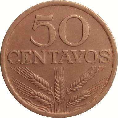 50 сентаво 1977 г.