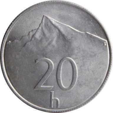 20 геллеров 1993 г.