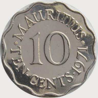 10 центов 1971 г.