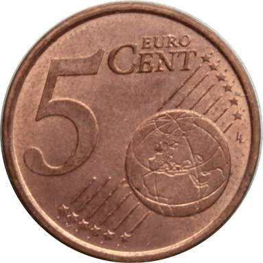 5 евроцентов 2002 г.