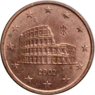5 евроцентов 2002 г.