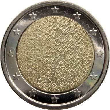 2 евро 2017 г. (100 лет независимости)