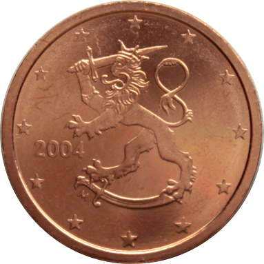2 евроцента 2004 г.