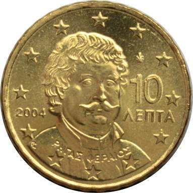 10 евроцентов 2004 г.