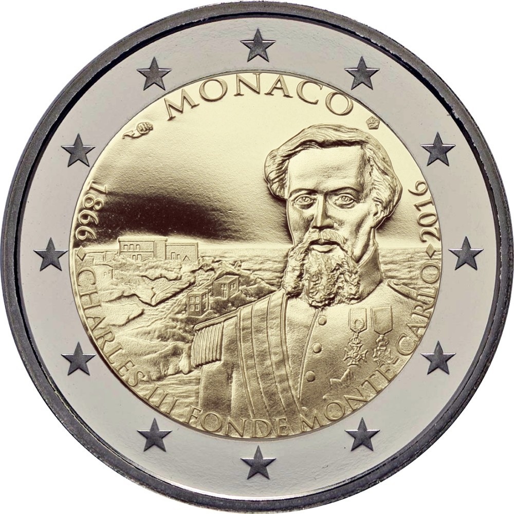 Монако - 150-летие со дня основания Монте-Карло Карлом III
