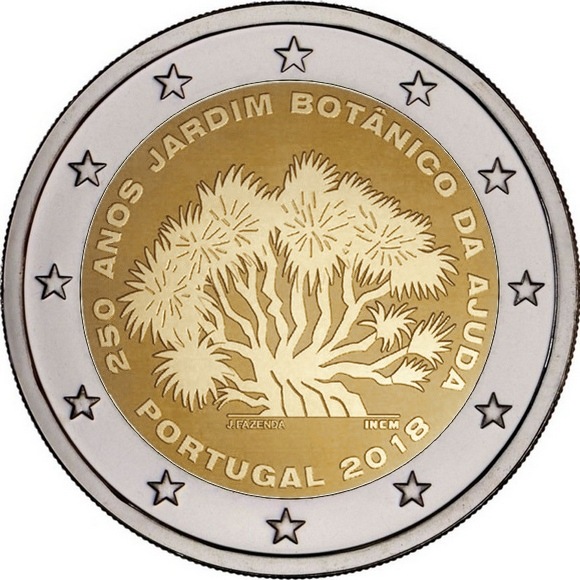 Португалия - 250-летие Ботанического сада Ажуда в Лиссабоне