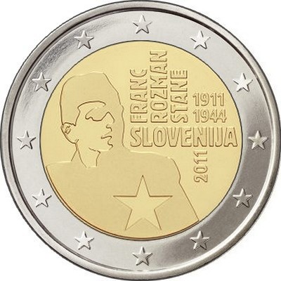 Словения - 100 лет со дня рождения Франца Розмана
