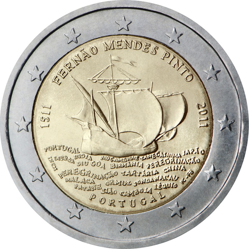 Португалия - 500 лет со дня рождения Фернана Мендеса Пинто