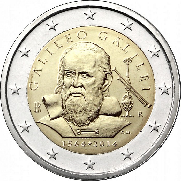 Италия - 250 лет со дня рождения Галилео Галилея