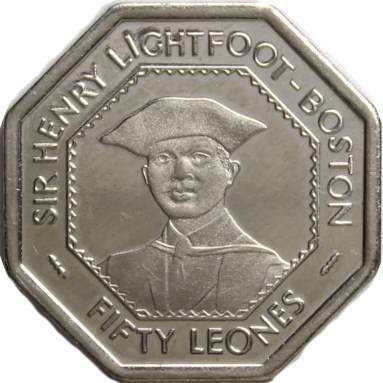 50 леоне 1996 г.