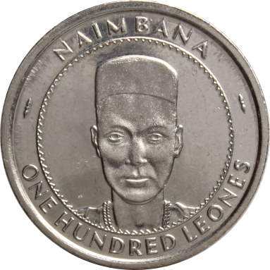 100 леоне 1996 г.