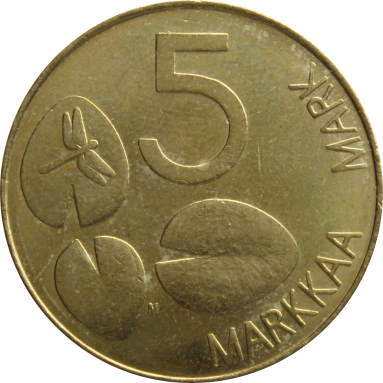 5 марок 1993 г.