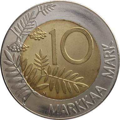 10 марок 1993 г.