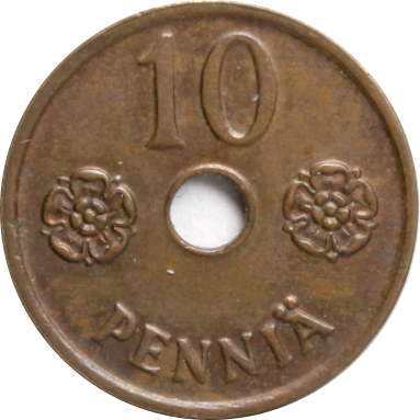 10 пенни 1942 г.