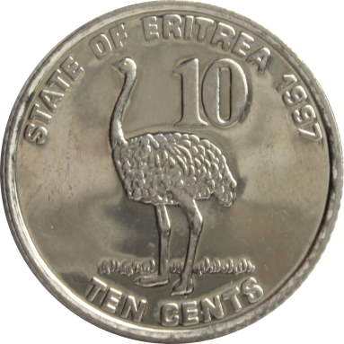 10 центов 1997 г.