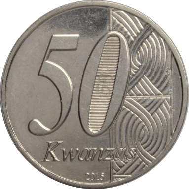 50 кванз 2015 г. (40 лет независимости)