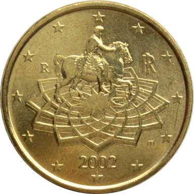 50 евроцентов 2002 г.