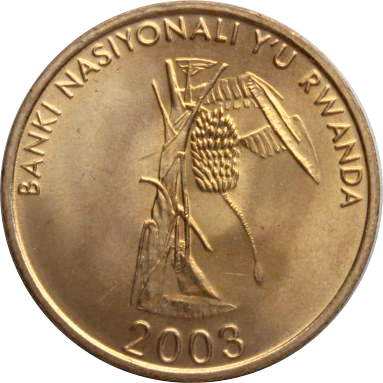 10 франков 2003 г.
