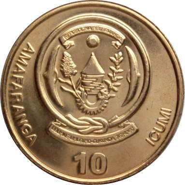 10 франков 2003 г.