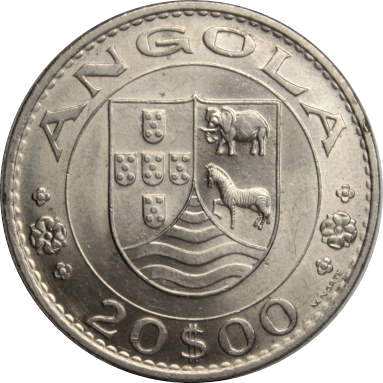 20 эскудо 1971 г.