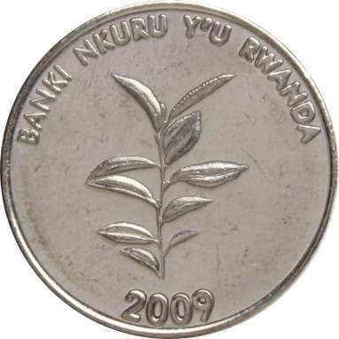 20 франков 2009 г.