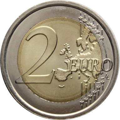 2 евро 2016 г. (25 лет независимости)