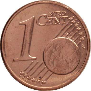 1 евроцент 2011 г.