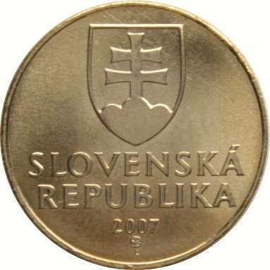 1 крона 2007 г.