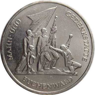 10 марок 1972 г. (Бухенвальд)