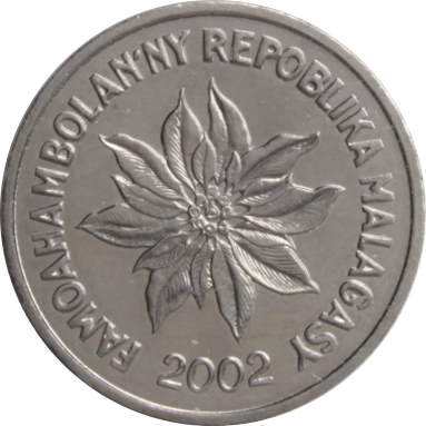 1 франк 2002 г.