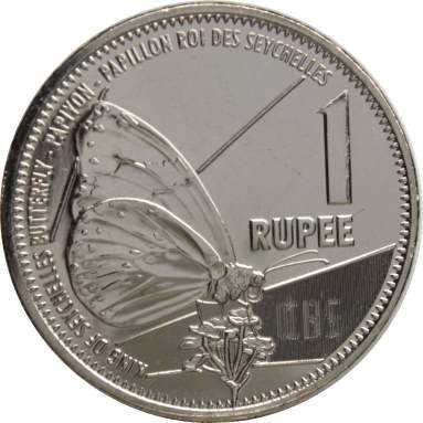 1 рупия 2021 г.