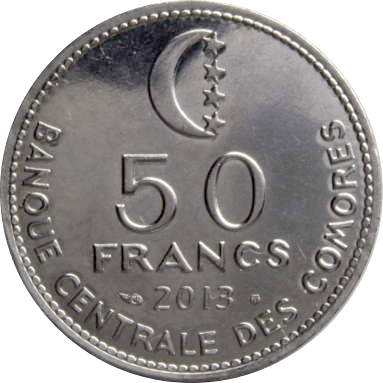 50 франков 2013 г.