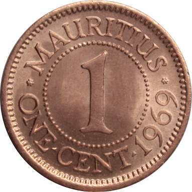 1 цент 1969 г.