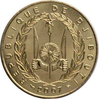 20 франков 2007 г.