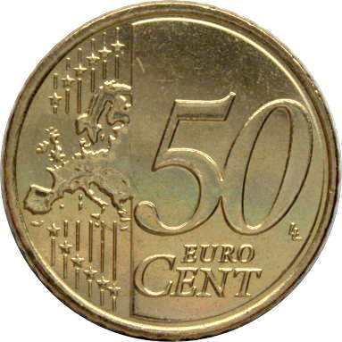 50 евроцентов 2020 г.