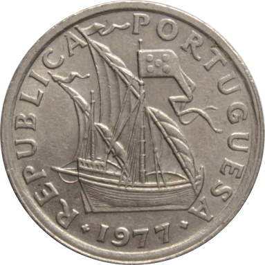 2,50 эскудо 1977 г.