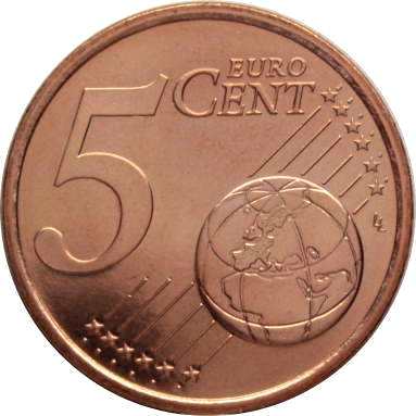 5 евроцентов 2003 г.