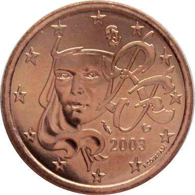 5 евроцентов 2003 г.