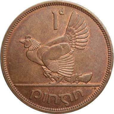 1 пенни 1965 г.