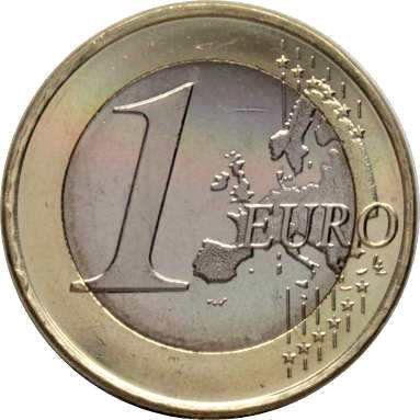 1 евро 2008 г.