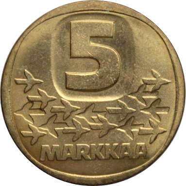 5 марок 1984 г.
