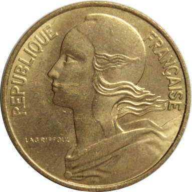 10 сантимов 1979 г.