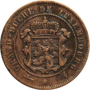 2,5 сантима 1901 г.