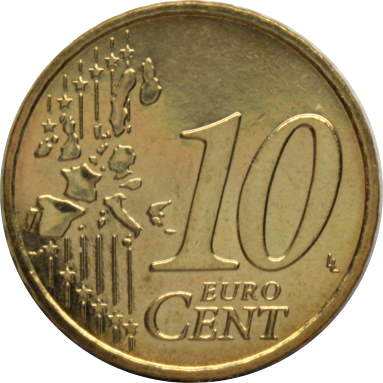 10 евроцентов 2003 г.