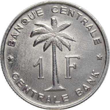 1 франк 1957 г.