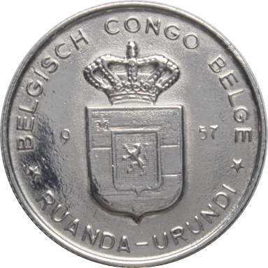 1 франк 1957 г.