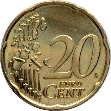 20 евроцентов 2003 г.